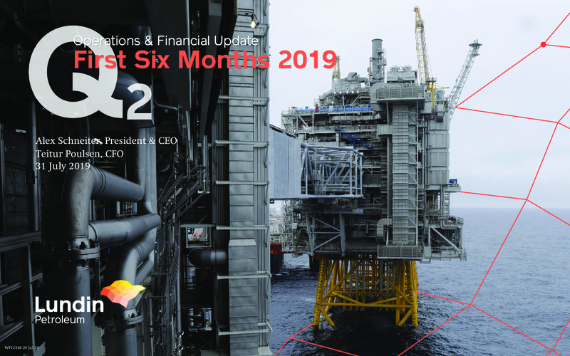 Operations and Financial Update – Lundin Petroleum – slide 1