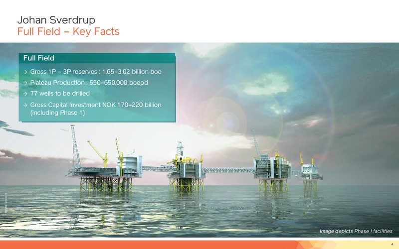 Johan Sverdrup Development October 2015 – Lundin Petroleum – slide 4