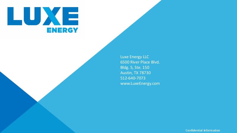 IPAA Private Capital Conference – Luxe Energy Llc – slide 16