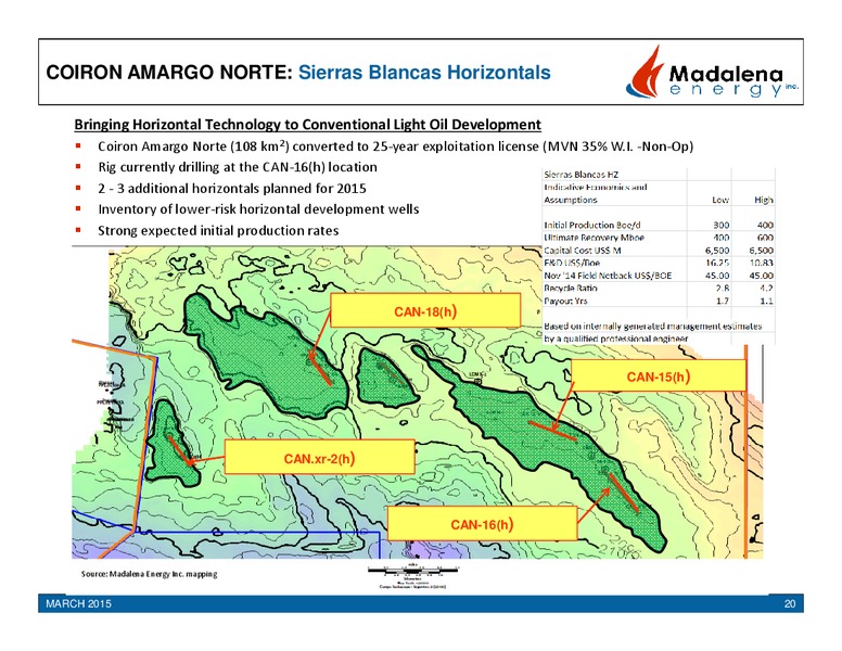 Delineating Argentinas Shale & Unconventional Resources – Madalena Energy Inc. – slide 18