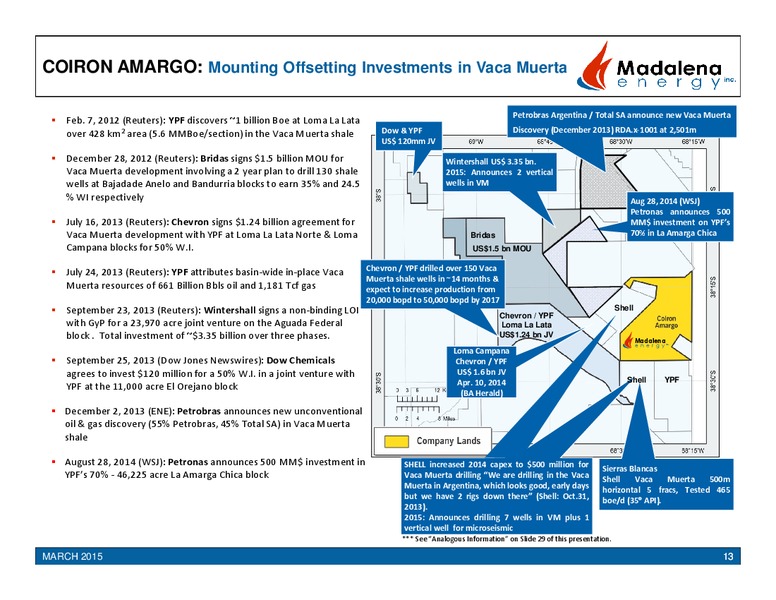 Delineating Argentinas Shale & Unconventional Resources – Madalena Energy Inc. – slide 11