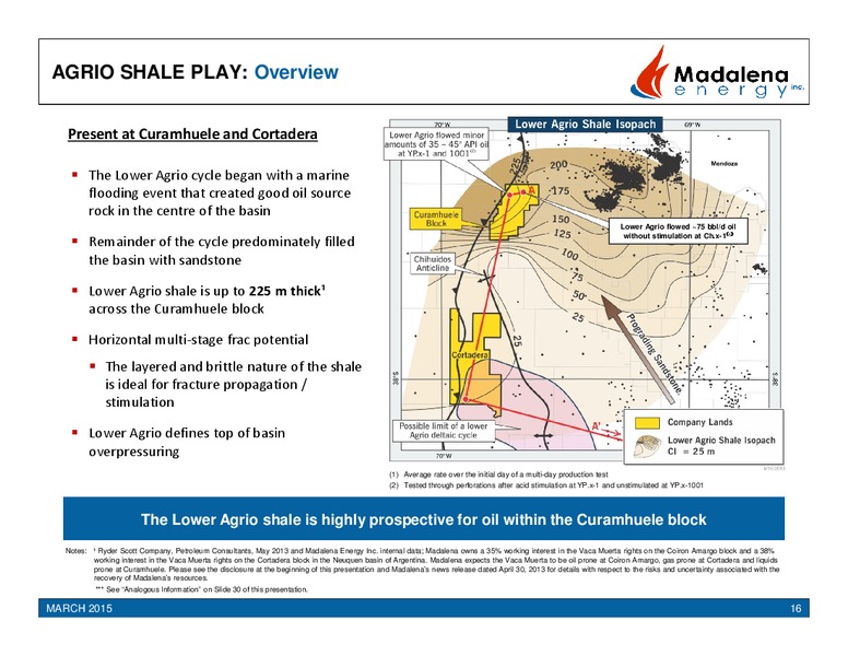 Delineating Argentinas Shale & Unconventional Resources – Madalena Energy Inc. – slide 14
