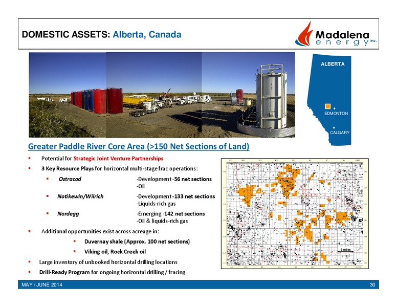 STRATEGIC & TRANSFORMATIONAL – Madalena Energy Inc. – slide 27