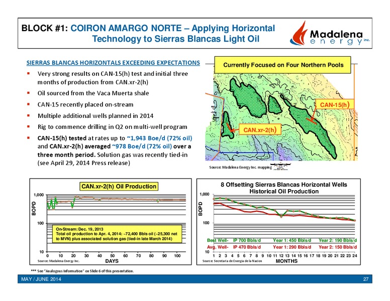 Strategic and Transformational Argentina Acquisition – Madalena Energy Inc. – slide 24