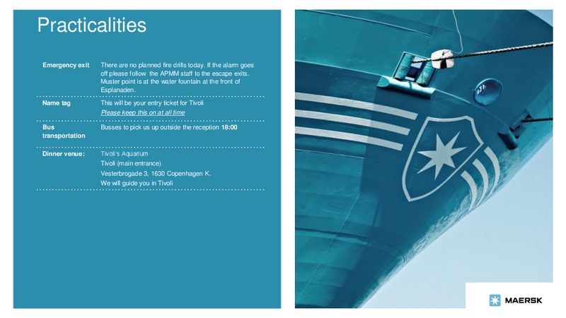 Bankers' and Insurers' Day 2014 – Maersk Oil – slide 5