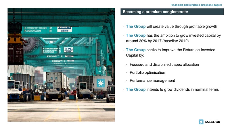 Bankers' and Insurers' Day 2014 – Maersk Oil – slide 7