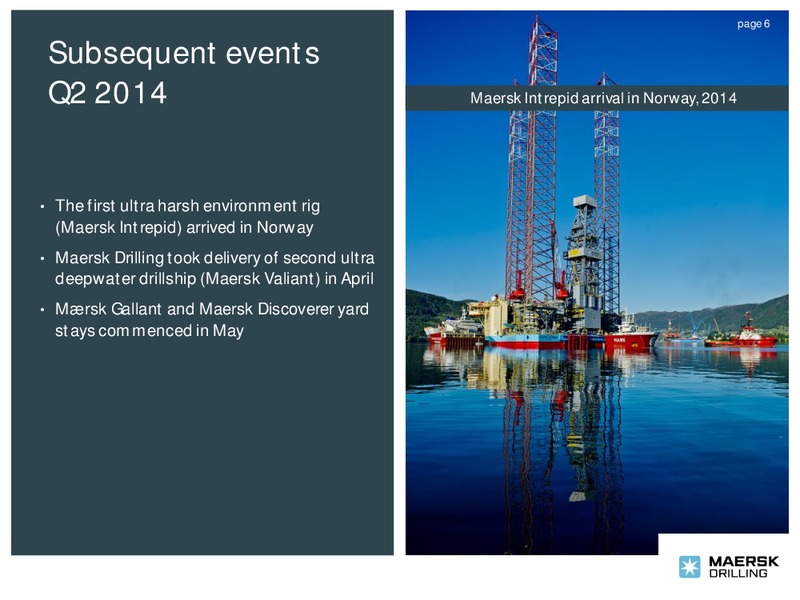 Company Presentation – Maersk Oil – slide 5