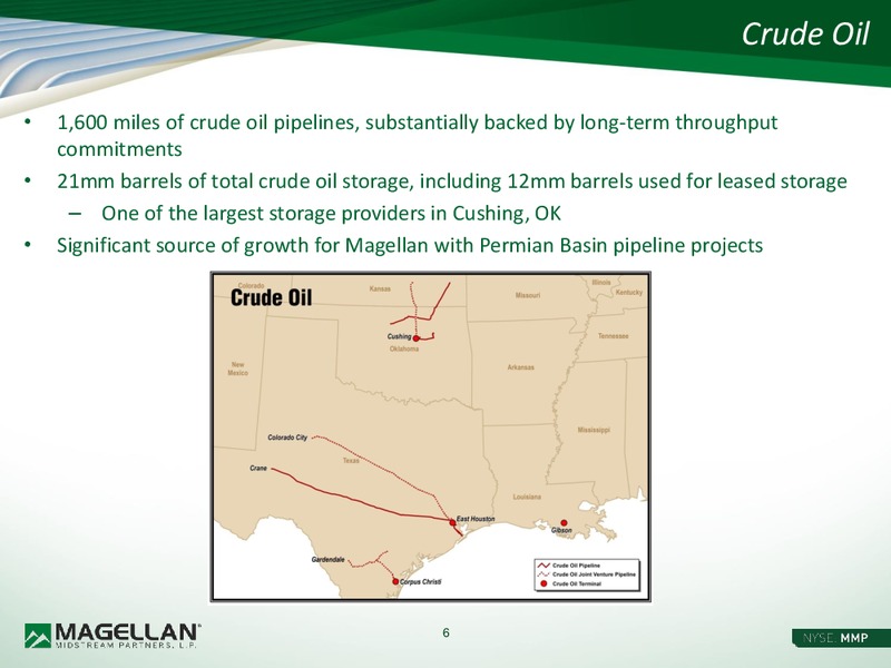 Barclays MLP Corporate Access Day – Magellan Midstream Partners Lp – slide 5