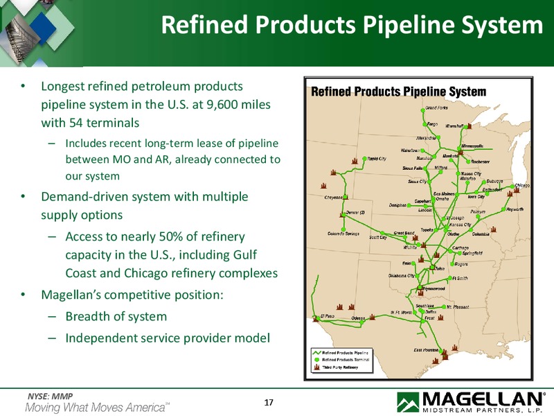 Analyst Day 2014 – Magellan Midstream Partners Lp – slide 16