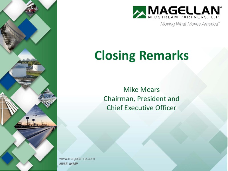 Analyst Day 2014 – Magellan Midstream Partners Lp – slide 85
