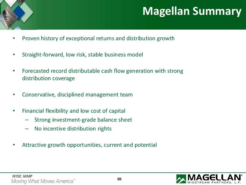 Analyst Day 2014 – Magellan Midstream Partners Lp – slide 87