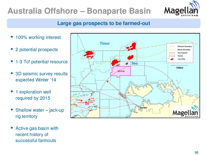 SIDOTI SEMI ANNUAL MICROCAP CONFERENCE – Magellan Petroleum Corp – slide 10