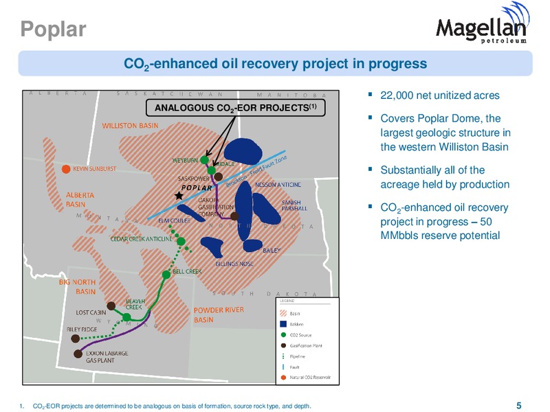 Investor Presentation – Magellan Petroleum Corp – slide 5