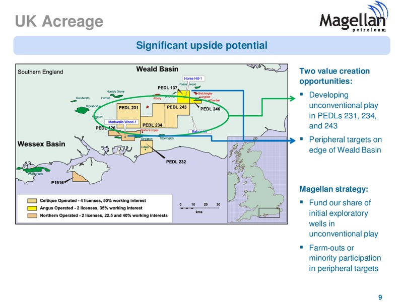 GHS 100 Conference – Magellan Petroleum Corp – slide 9