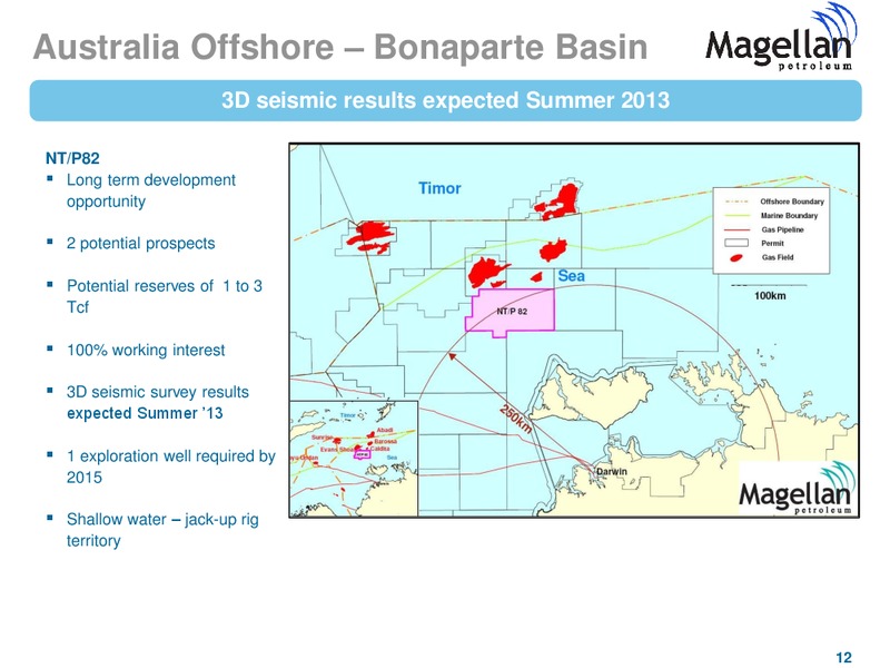 EURO PACIFIC CAPITAL GLOBAL INVESTMENT CONFERENCE – Magellan Petroleum Corp – slide 12