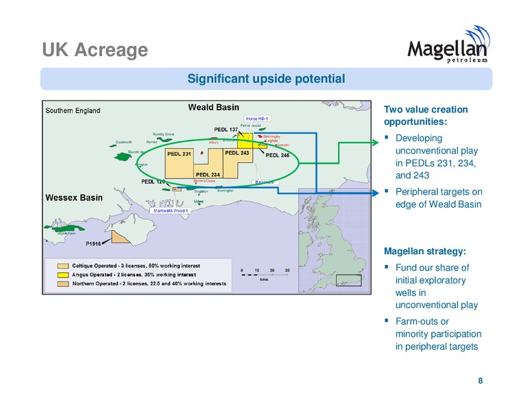 Investor Presentation – Magellan Petroleum Corp – slide 8