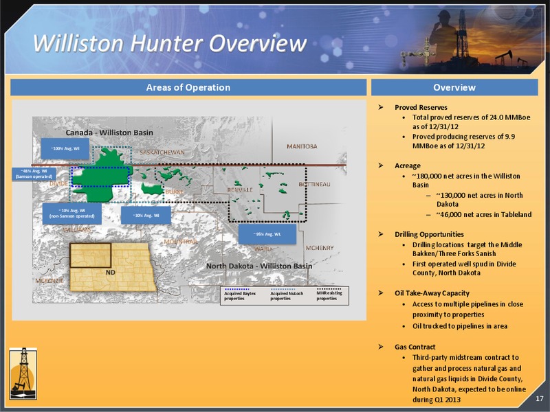 CORPORATE PRESENTATION – Magnum Hunter Resources Corp. – slide 18