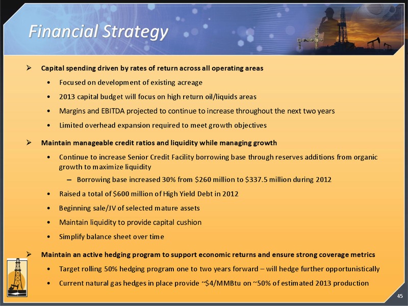 CORPORATE PRESENTATION – Magnum Hunter Resources Corp. – slide 46
