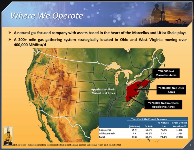 11th Annual IPAA OGIS Florida Investor Forum – Magnum Hunter Resources Corp. – slide 3
