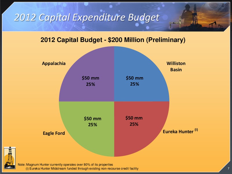 MARCH 2012 INVESTOR PRESENTATION – Magnum Hunter Resources Corp. – slide 6