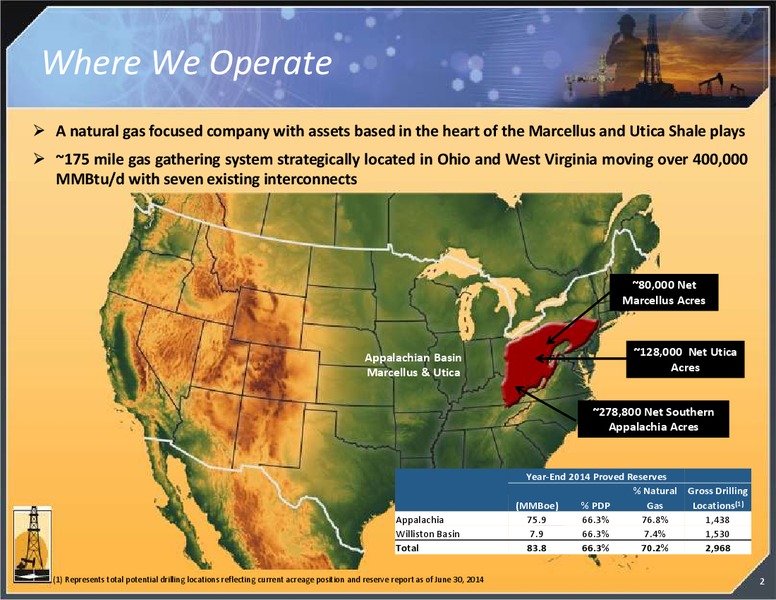 INVESTOR PRESENTATION – Magnum Hunter Resources Corp. – slide 3