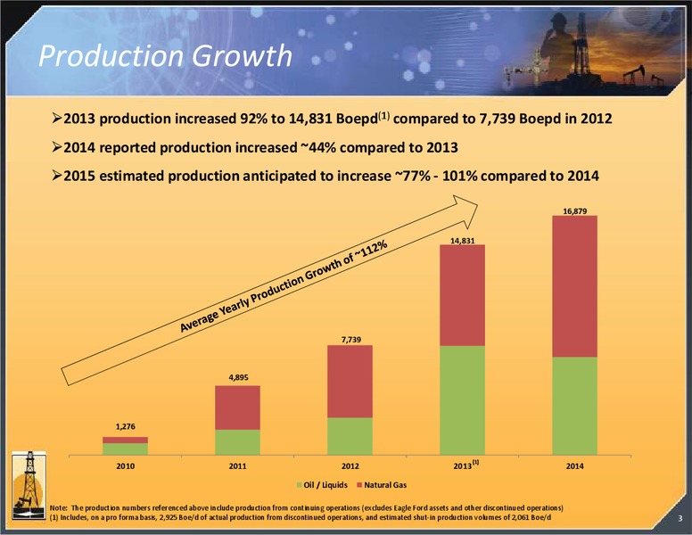INVESTOR PRESENTATION – Magnum Hunter Resources Corp. – slide 4