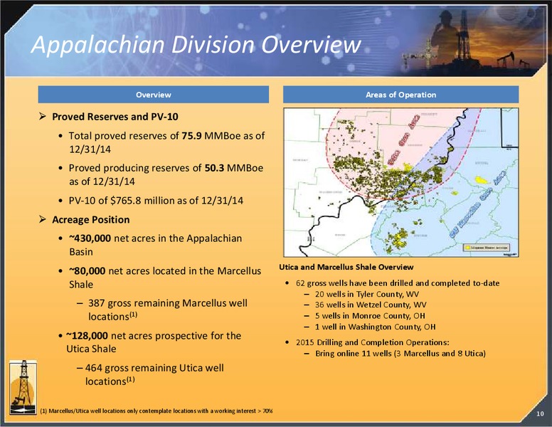INVESTOR PRESENTATION – Magnum Hunter Resources Corp. – slide 11