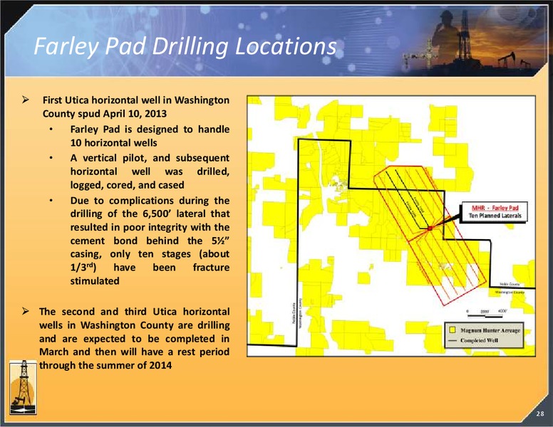 APRIL 2014 IPAA OGIS – Magnum Hunter Resources Corp. – slide 28