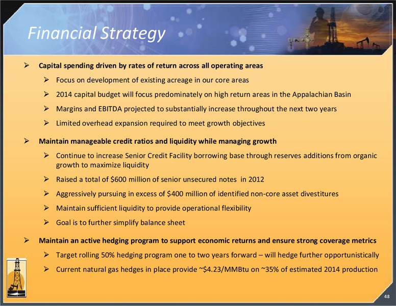 INVESTOR PRESENTATION – Magnum Hunter Resources Corp. – slide 48