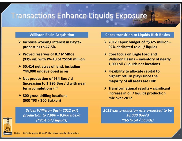 MAY 2012 CORPORATE PRESENTATION – Magnum Hunter Resources Corp. – slide 7