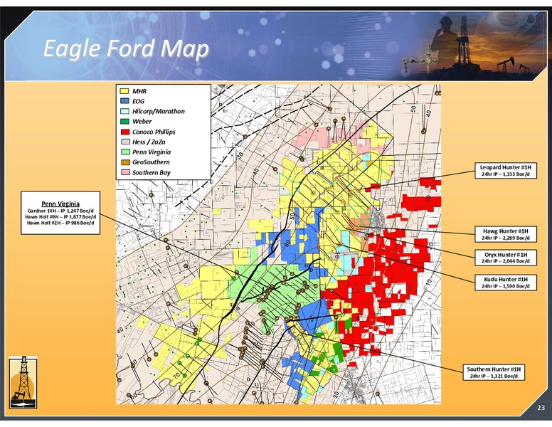 MAY 2012 CORPORATE PRESENTATION – Magnum Hunter Resources Corp. – slide 23