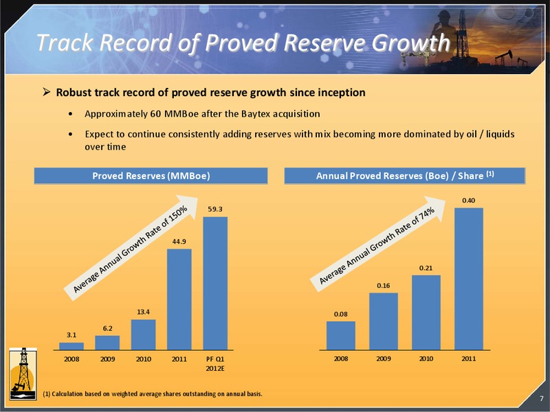 JUNE 2012 INVESTOR PRESENTATION – Magnum Hunter Resources Corp. – slide 7