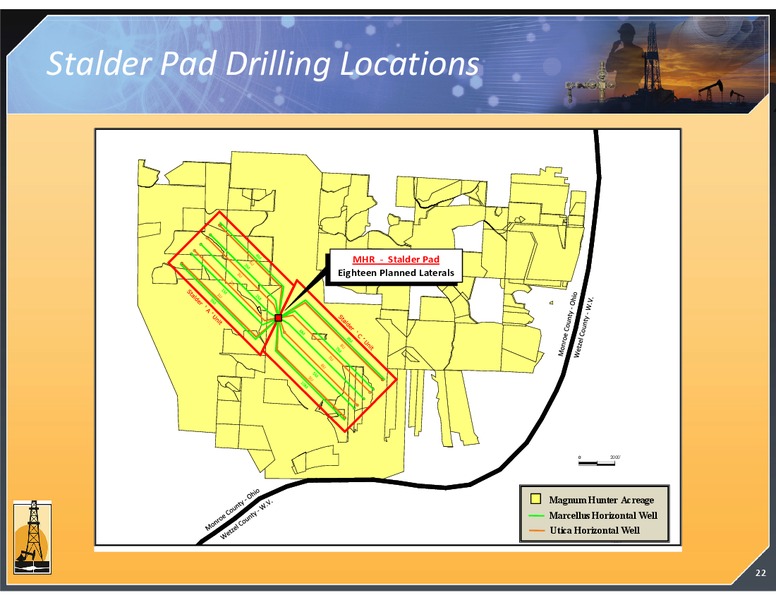 INVESTOR PRESENTATION – Magnum Hunter Resources Corp. – slide 22