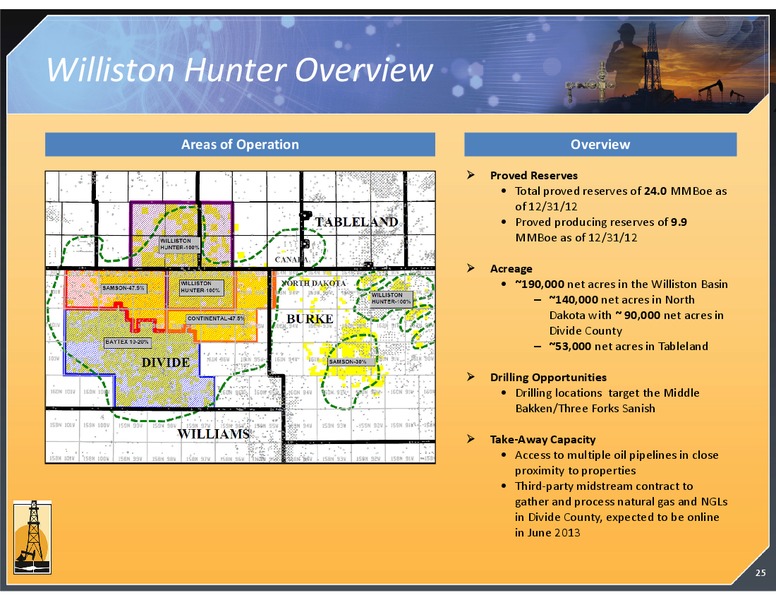 INVESTOR PRESENTATION – Magnum Hunter Resources Corp. – slide 25