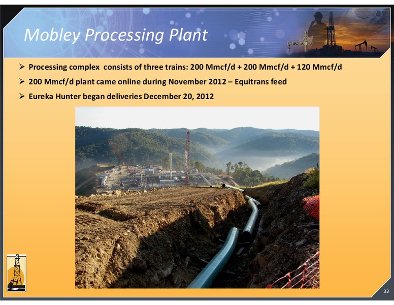 INVESTOR PRESENTATION – Magnum Hunter Resources Corp. – slide 33