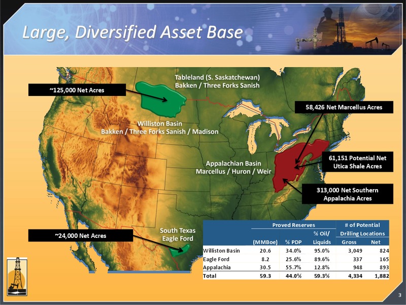 2012 CITI GLOBAL ENERGY CONFERENCE – Magnum Hunter Resources Corp. – slide 3