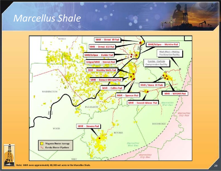 INVESTOR PRESENTATION – Magnum Hunter Resources Corp. – slide 21