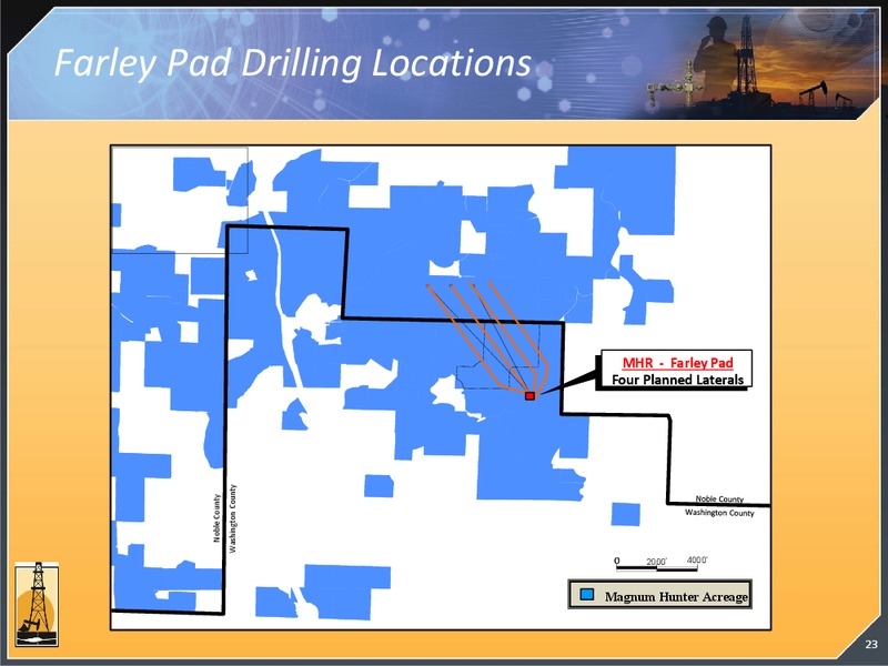 ENERCOMS THE OIL AND GAS CONFERENCE – Magnum Hunter Resources Corp. – slide 23