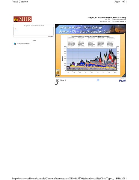 ENERCOM THE OIL & GAS CONFERENCE – Magnum Hunter Resources Corp. – slide 17