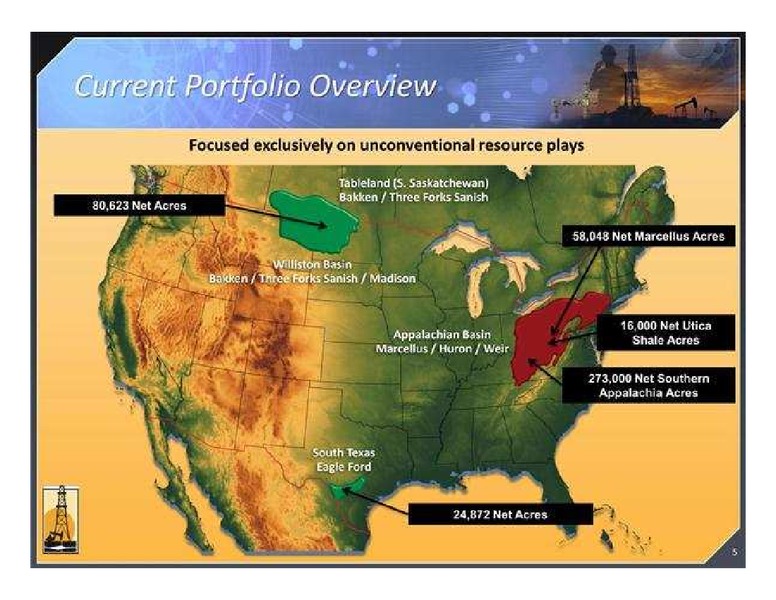 CANACCORD GENUITY'S GLOBAL ENERGY CONFERENCE – Magnum Hunter Resources Corp. – slide 5