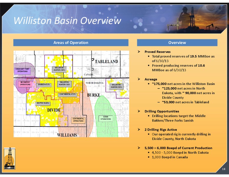 2013 INVESTOR DAY MEETING – Magnum Hunter Resources Corp. – slide 18