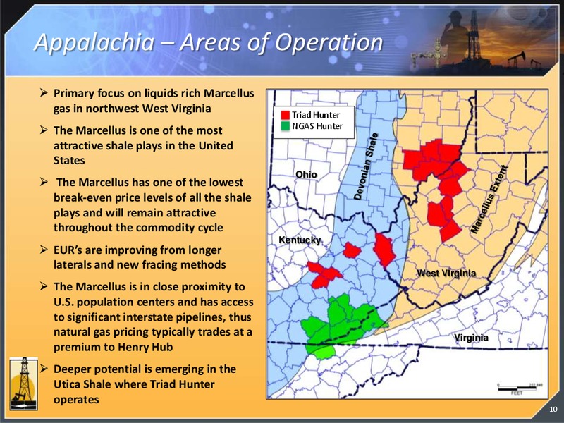 DUG EAST CONFERENCE – Magnum Hunter Resources Corp. – slide 9