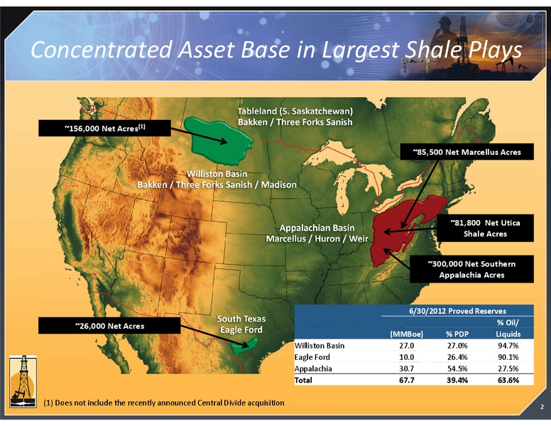 CORPORATE PRESENTATION – Magnum Hunter Resources Corp. – slide 3