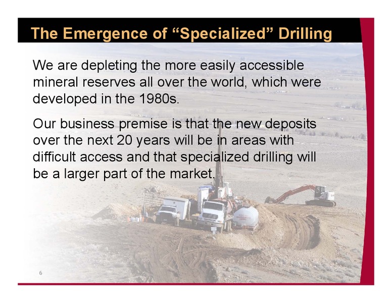 INVESTOR PRESENTAITON – Major Drilling – slide 5
