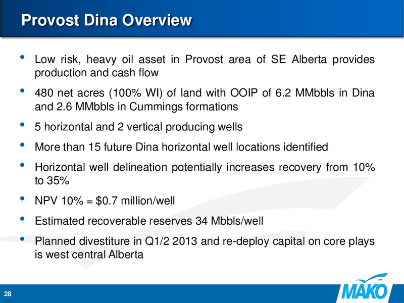 Excellence in Oil & Gas Conference – Mako Hydrocarbons Ltd. – slide 26