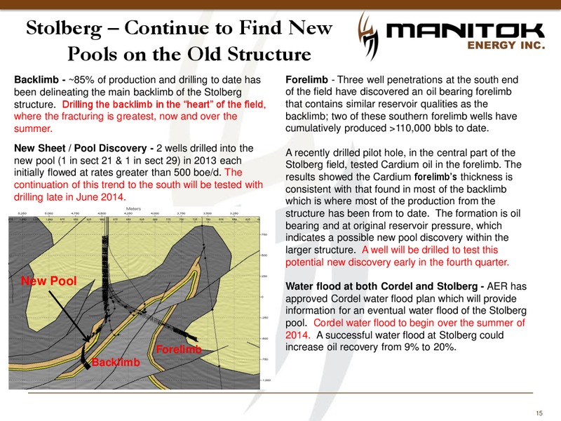 CORPORATE PRESENTATION – Manitok Energy Inc. – slide 13