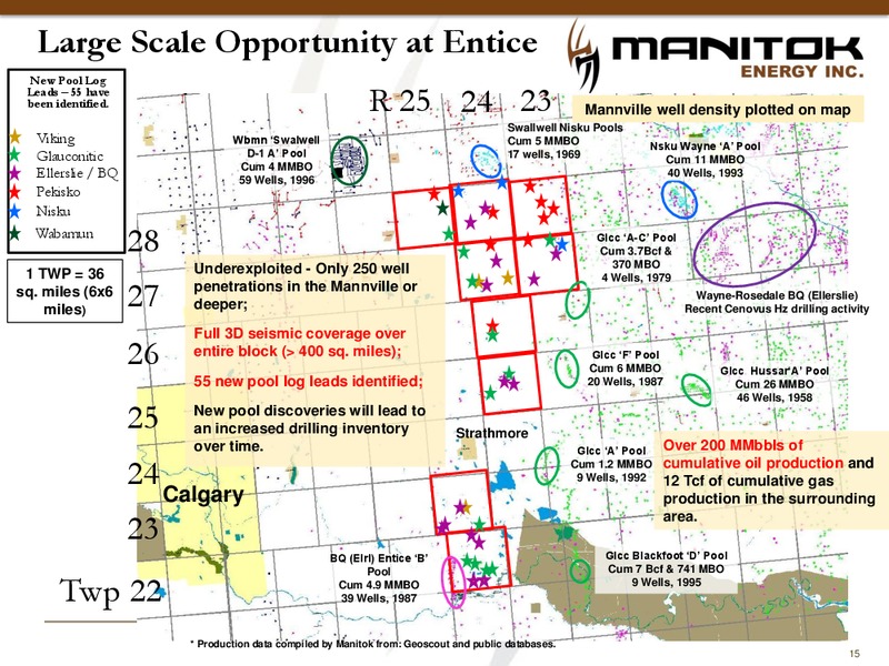THE ENERCOM OIL & GAS CONFERENCE – Manitok Energy Inc. – slide 13