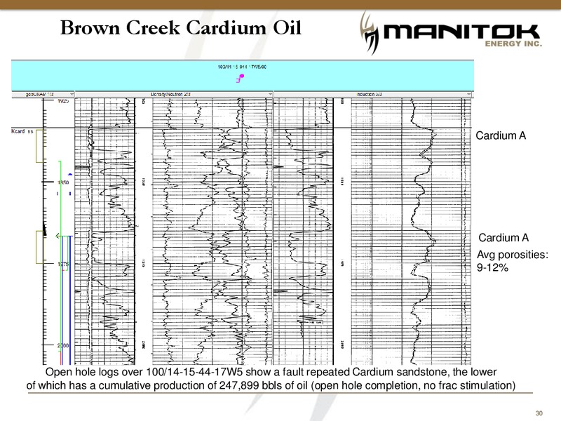 Manitok Corporate Presentation – Manitok Energy Inc. – slide 28
