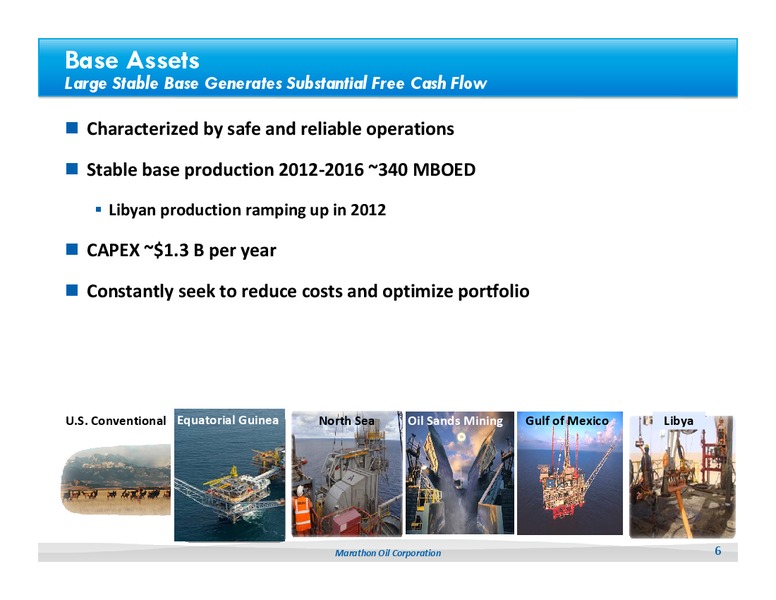 IPAA OGIS 2012 Energy Conference – Marathon Oil Corp – slide 5