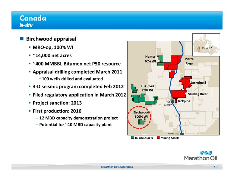 IPAA OGIS 2012 Energy Conference – Marathon Oil Corp – slide 24